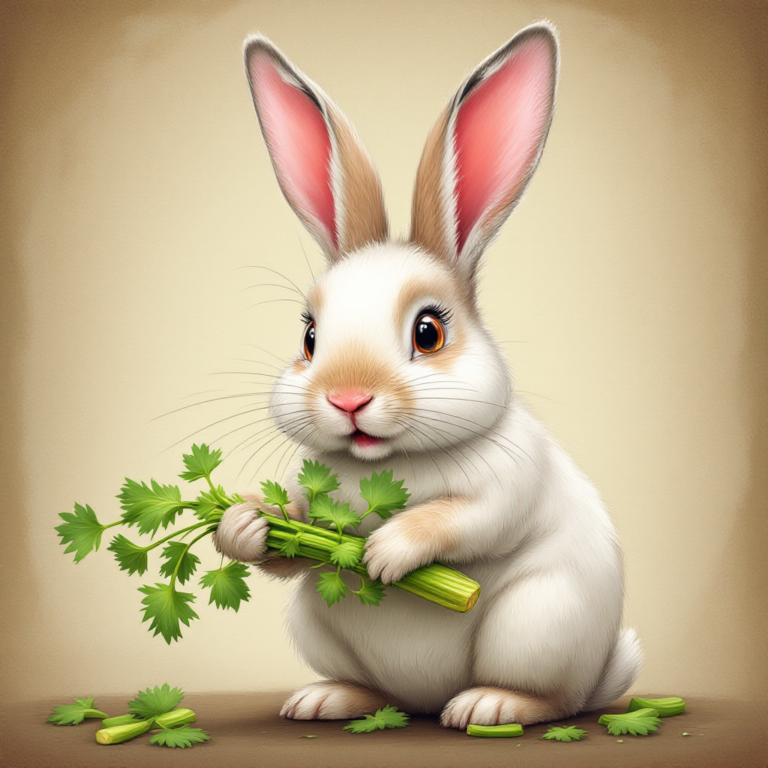 Can Rabbits Eat Celery? Here’s What You Need to Know ?